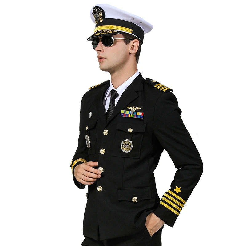 Men's White Suit Uniform Sets Slim Fit Dress Wedding Uniform Male Meeting Evening Performance Costume Hoome Jacket Suit