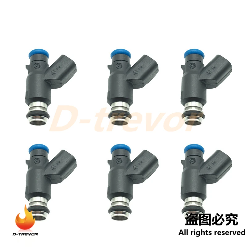 

6pcs OEM Fuel Injector Nozzle for Chevrolet Aveo Pontiac Wave 1.6L flow matched 96487553 832-11197