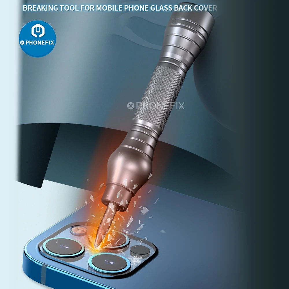 Mechanic iRock 5 Break Crack Diamond Pen Repair Back Cover Camera For iPhone 12 11 Rear Housing Battery Glass Lens Blasting Tool