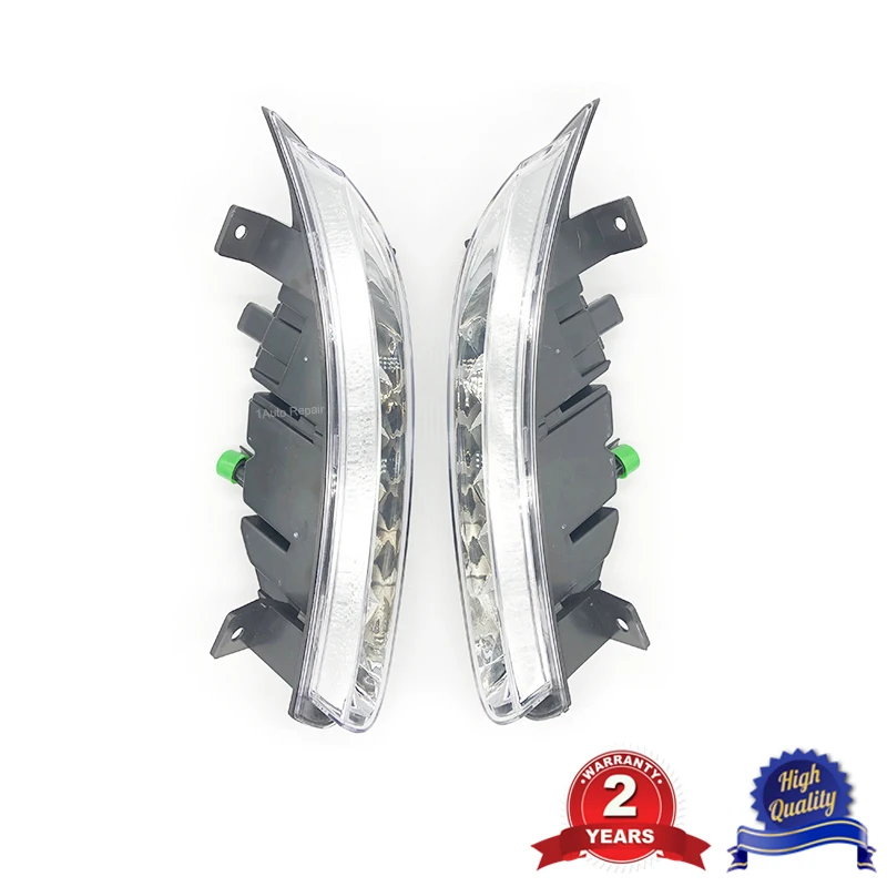 PAIR DAYTIME RUNNING LED FOG LIGHT FOR RENAULT FLUENCE 2014 LEFT RIGHT