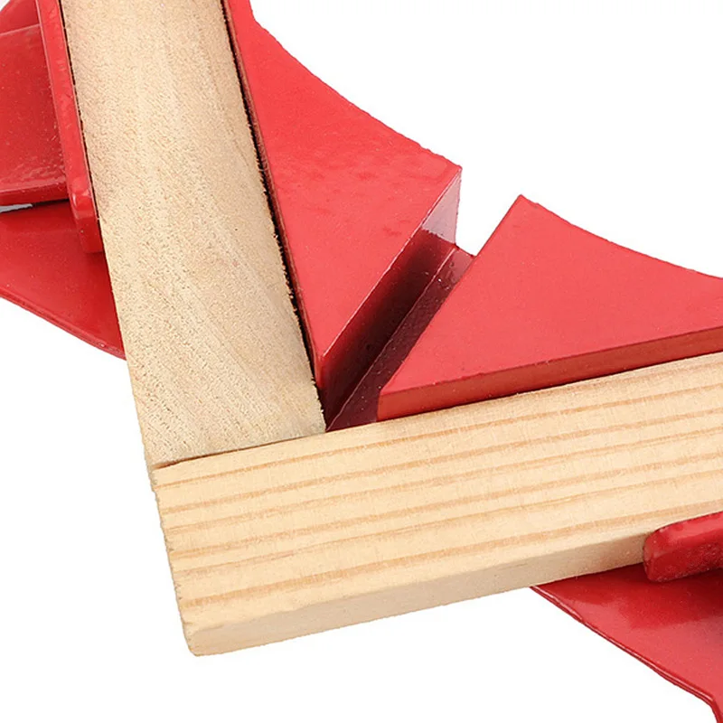 알루미늄 직각 클램프 DIY 유리, 90 도 Mitre 코너 클램프, 그림 거치대, 4 인치, 100mm, 1 개, 4 개