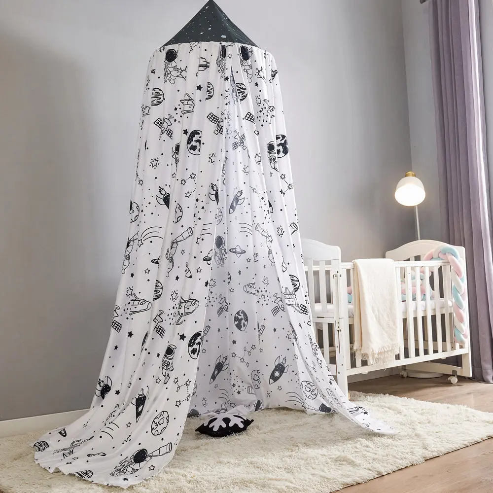 

Cotton Baby Canopy Mosquito Net Anti-mosquito Infant Bed Canopy Girl Boys Room Decoration Couch Canopy Pest Control Reject Cover