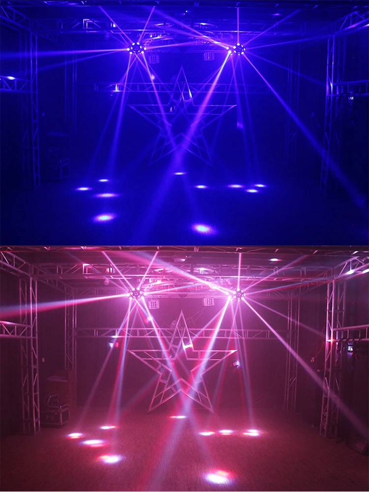 Profissional dj feixe de iluminação palco projetor laser 18x10w rgbw feixe movendo a cabeça luz 3 cabeças rgb laser para discoteca festa natal