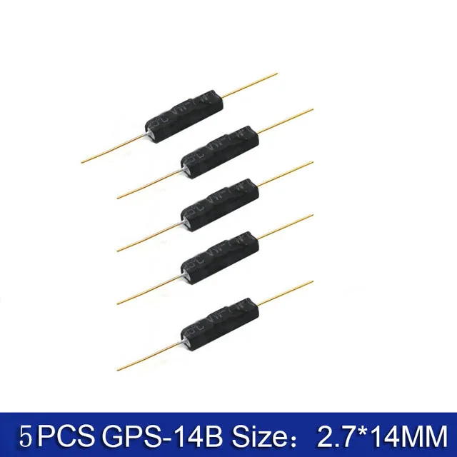 5PCS N/O Reed switch Magnetic Switch 2 * 14mm Normally Open Magnetic Induction switch N/C Normally closed MKA14103 GPS-14B