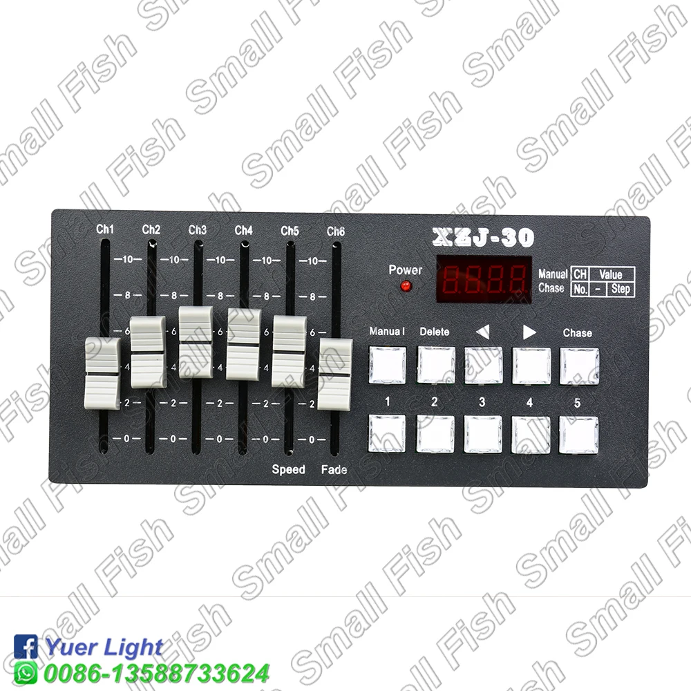 30CH Battery MINI Controller Professional Stage DJ Equipment Console Disco Party Par Light Console Customized Based on linux