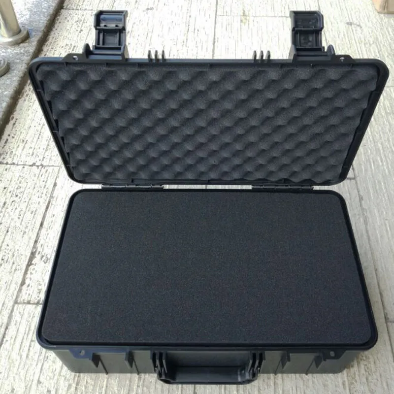 SQ4325B 430*250*150mm hard plastic equipment tool packing carrying case tool box with foam