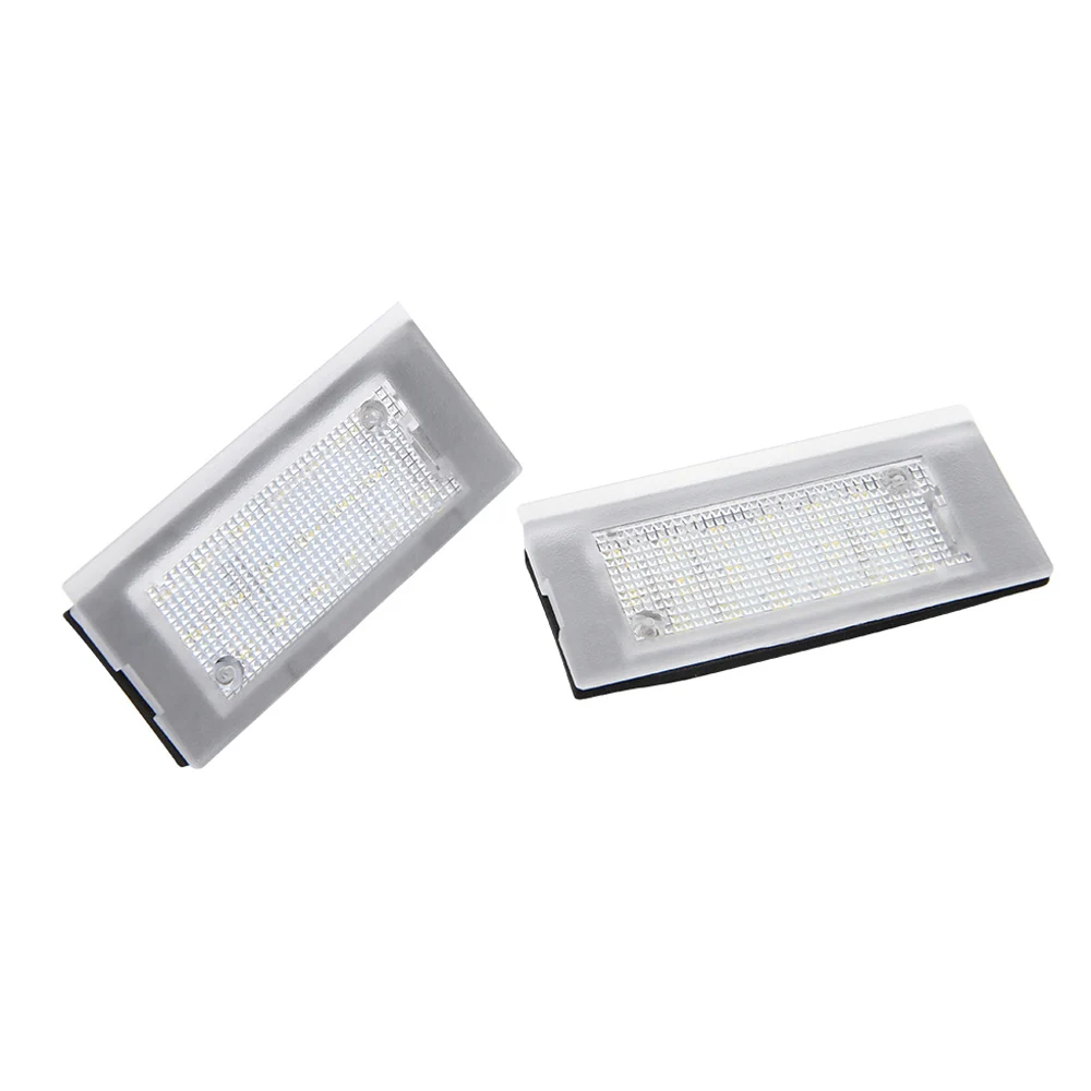 2Pcs For Land Rover Range Rover 2003 2004 2005 2006 2007 2008 2009 2010 2011 2012 LED License Plate Light Number Plate Lamp