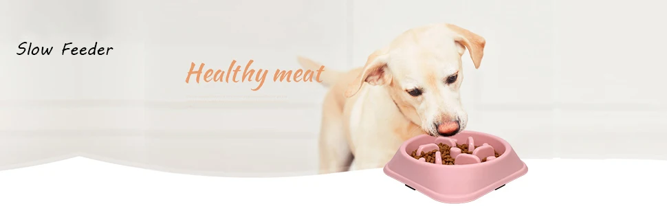 Haustier Hund Slow Feeder Schüssel Rutschfeste Puzzle Schüssel Anti-Schleppen Haustier Slower Food Futternäpfe Hund Schüssel für mittelgroße kleine Hunde Welpen – Detail 10