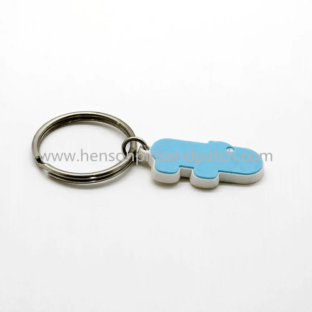 Custom Soft Pvc Keychains 3D Pvc Rubber company gift  Key Chain