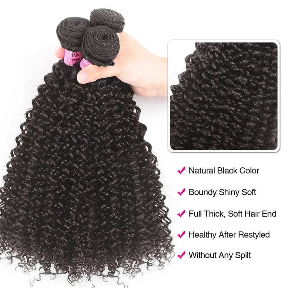 Unice Hair mongolskie pasma perwersyjnych kręconych włosów Afro perwersyjne kręcone włosy kręcone pasma ludzkich włosów wyplata 1/3/4 wiązki oferta