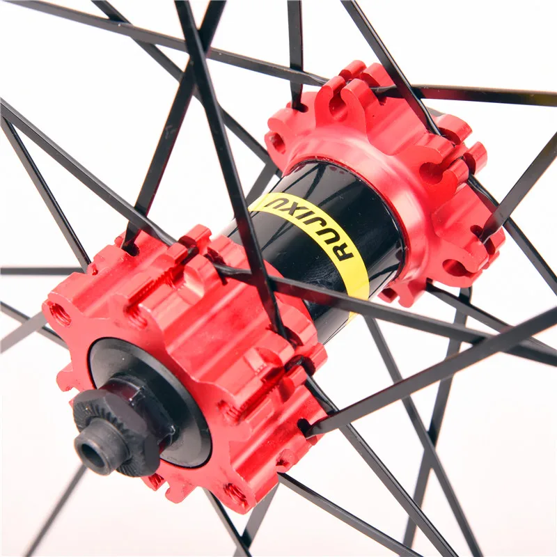 Super light MTB Mountain Bike 26 27.5 29 inches Disc Brake Wheelset Sealed Bearing Six Holes Alloy Wheels Wheelset Spread Flat