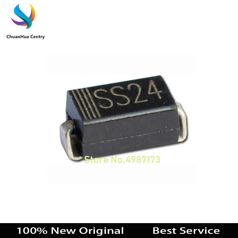 100 Pcs/Lot SR240 SS24 SMA Schottky Diode New and Original In Stock