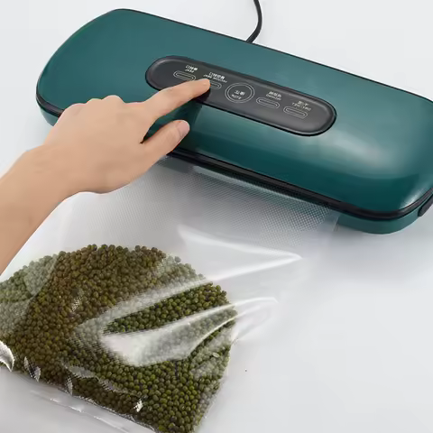 Automatic small vacuum sealing machine 30CM vacuum packaging machine Food bag vacuum sealing machine Tea plastic sealing machin