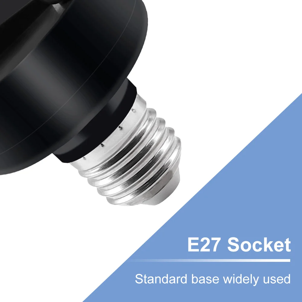 Imagem -02 - Conduziu a Luz da Oficina E27 Conduziu a Lâmpada de Garagem Deformável Ufo 40w 60w 80w Brilho Super Conduziu a Iluminação do Porão do Armazém do Bulbo E26 220v