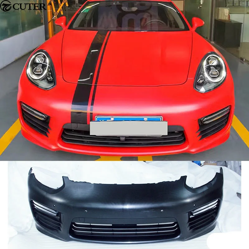 

970.2 Turbo Style PP Front Bumper Car Body Kit for Porsche Panamera 970 Turbo 2015-2016