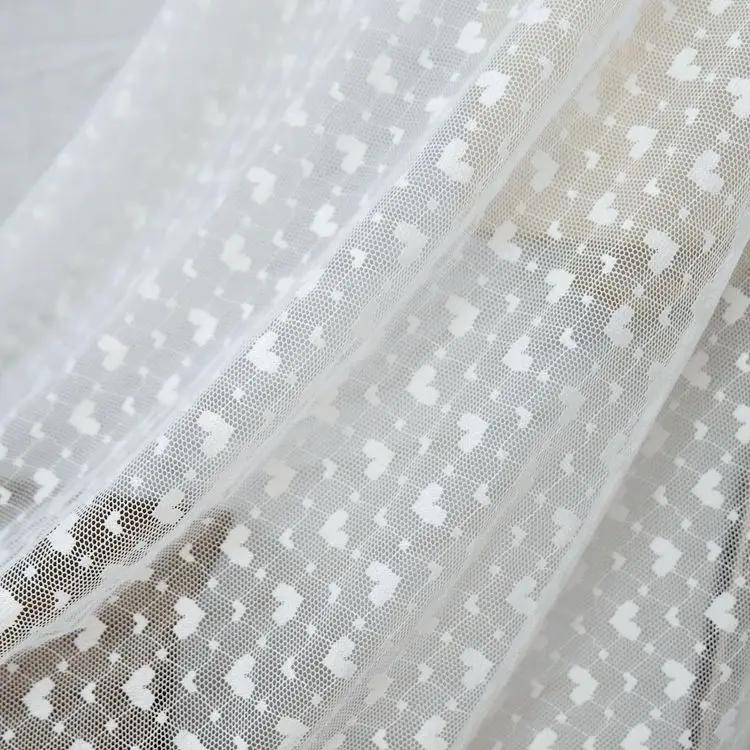 Size Love elastic lace fabric wide 1.5m hollowed out top wedding dress veil skirt clothing DIY accessories