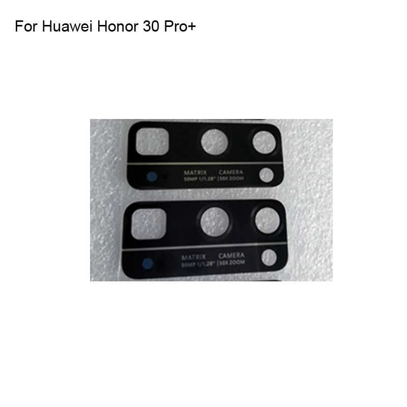 

2PCS High quality For Huawei Honor 30 Pro+ Back Rear Camera Glass Lens test good For Huawei Honor30 Pro+ Replacement 30 pro Plus