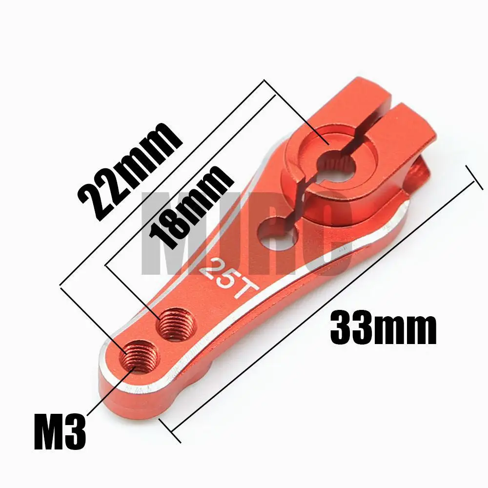 Ajrc 1 szt. Części do zdalnie sterowanego samochodu Traxxas Traxxas trax4 Trx6 xx6 Scx10 D90 D110 traxc 33mm metalowy Rc 25t