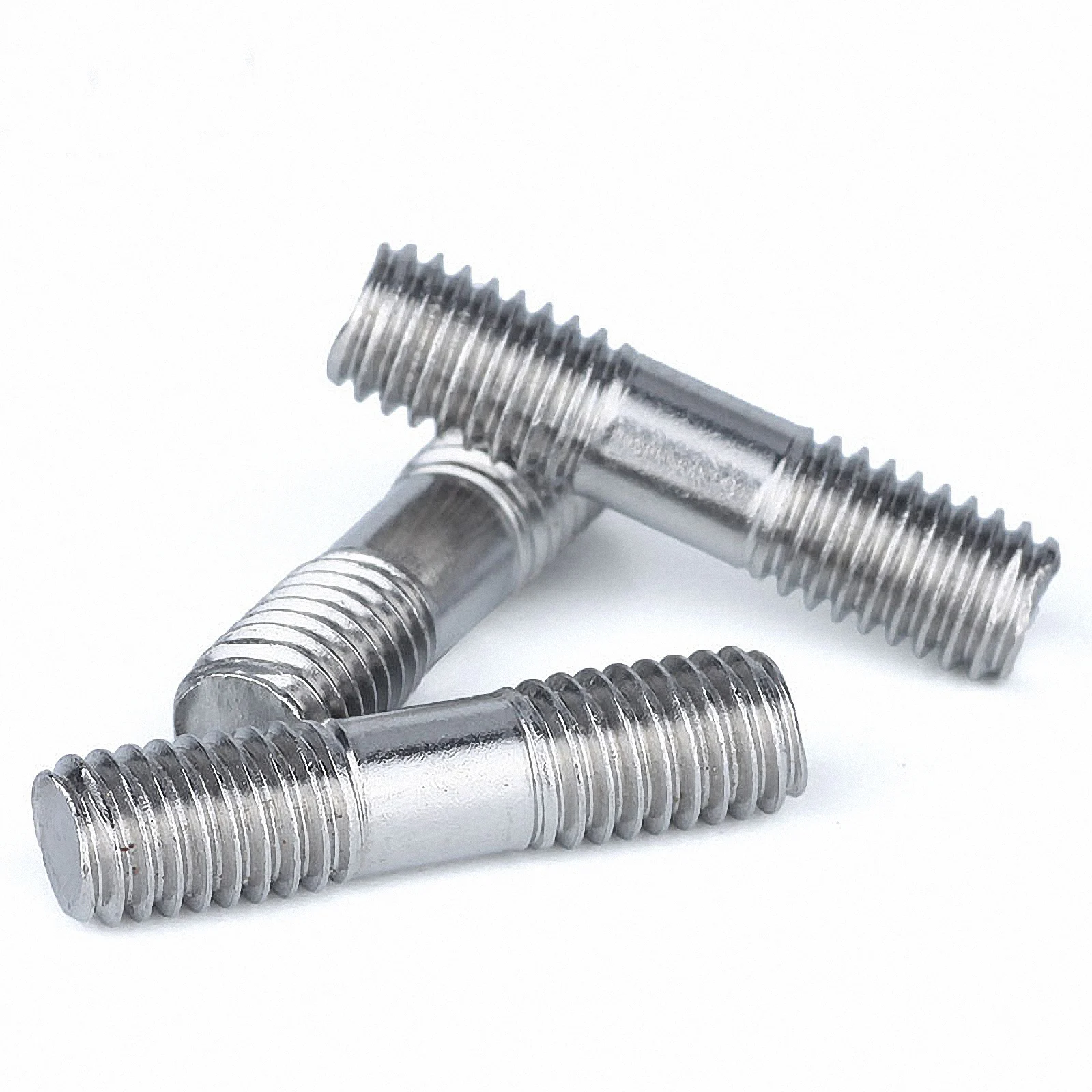 Double End Thread Rod 304 Stainless Steel Stud Bolts Rod Tooth Stick Dual Head Threaded Bar M3 M4 M5 M6 M8 M10 M12 M16