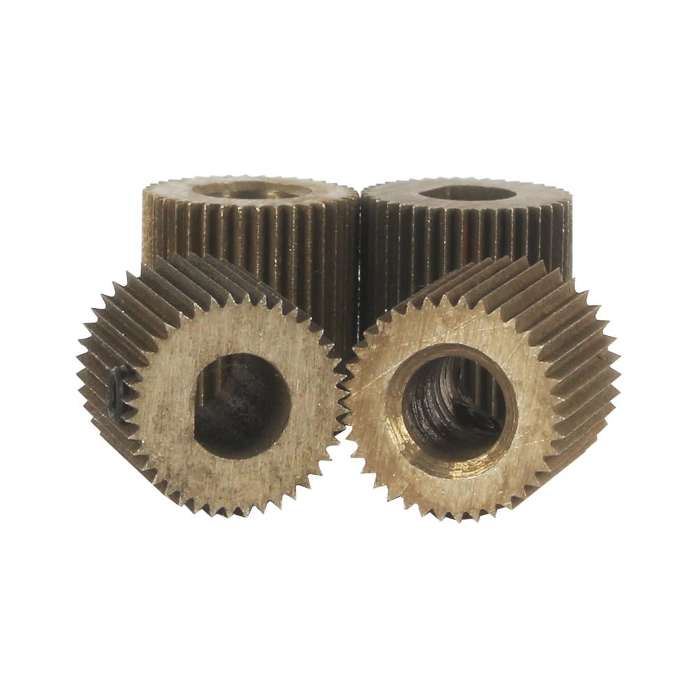 LERDGE 3D Printer Parts 40 Tooth Mold Steel Linear Extruder Filament Drive Gear for Extruder Accessories Extrusion Wheel