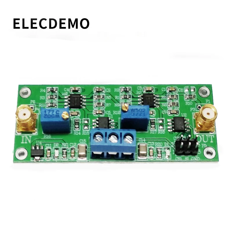 MCP41010 Precisie Programmeerbare Fase Shift Versterker 0-360 Graden Verstelbare Verstelbare Fase Shifter Circuit Module Board