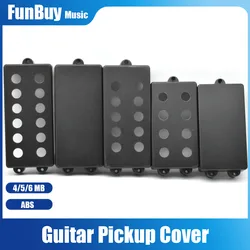 1Set 4/5/6 Strings Electric Guitar Pickup Cover/Lid/Shell/Top Humbucker Electric Guitarra Bass Pickup Case with Bobbin