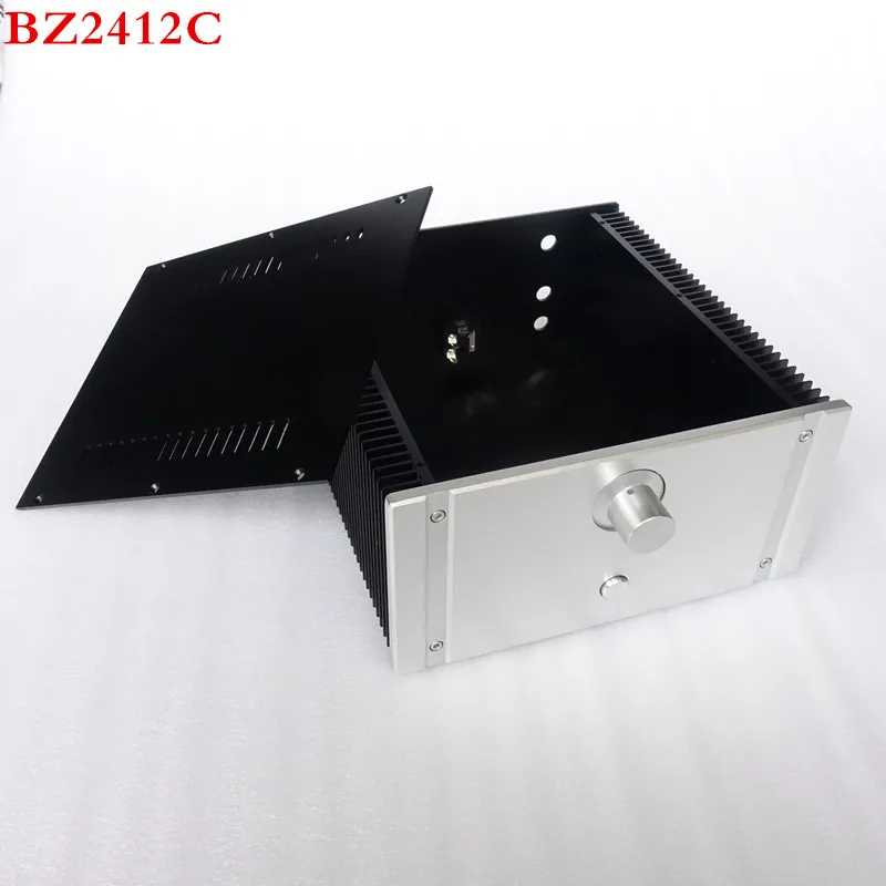 BRZHIFI BZ2412C double radiator aluminum case for class A power amplifier