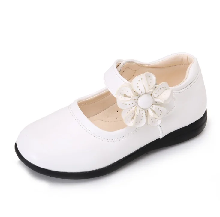 Chaussures en cuir avec nœud papillon pour filles, robe de mariée pour enfants, chaussures d'école de princesse pour enfants, sandales noires pour étudiants, mode coréenne, été