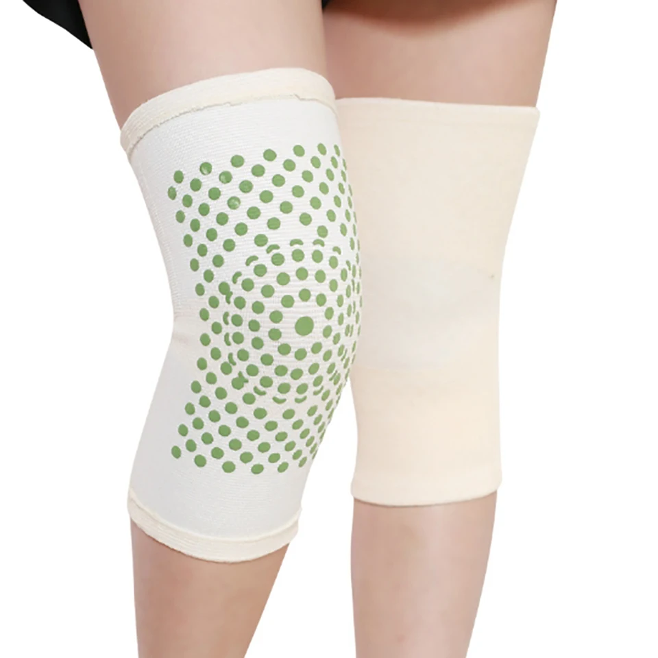 2 Pieces Of Self-Heating Support Knee Pads Plus Cashmere To Keep Warm Arthritis Joint Pain Recovery Belt Sports Equipment