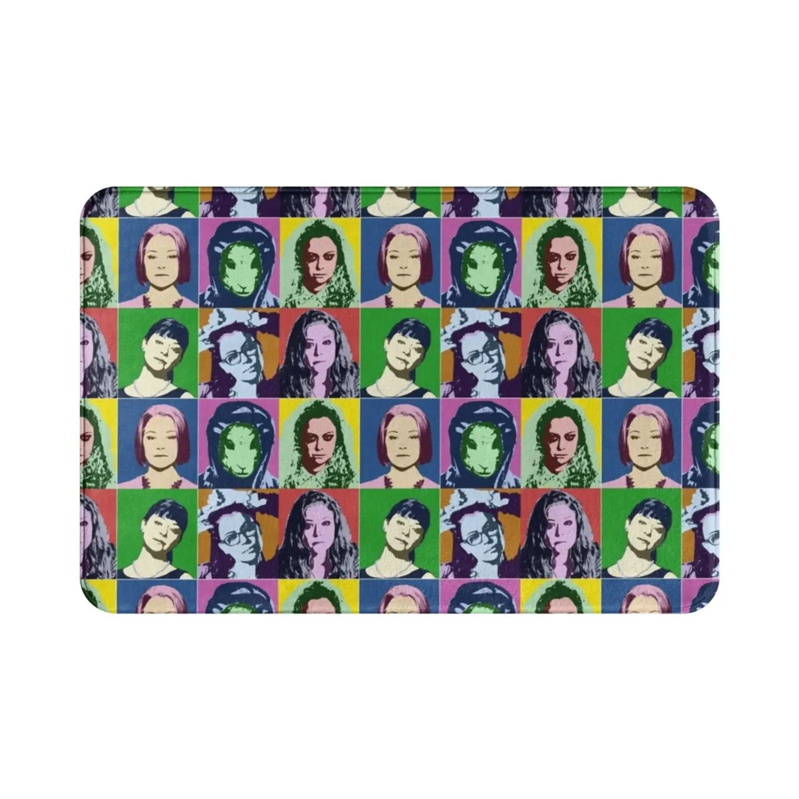 Clone Pop Carpet Mat Rug Cushion Soft Non-Slip Orphan Black Clone Club Popart Pop Sestra Dna Sarah Alison Cosima Helena