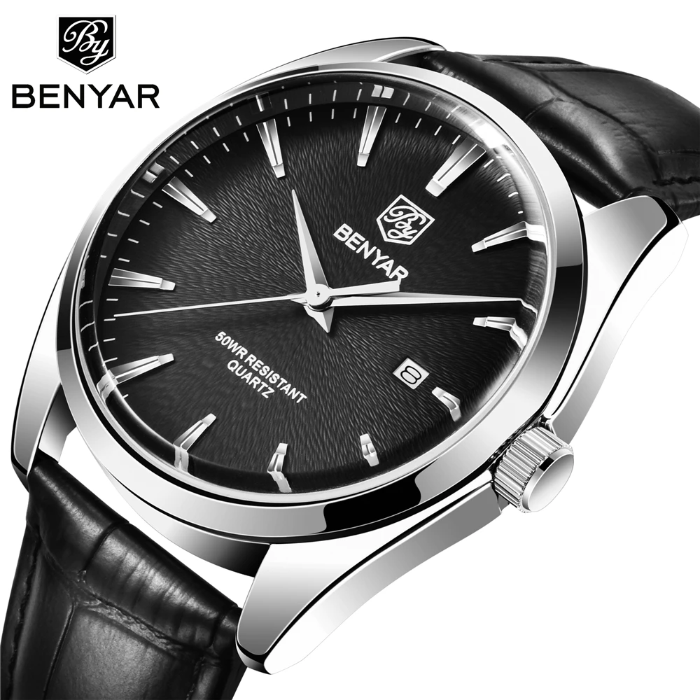 BENYAR Men Watch Luxury Waterproof Quartz Watch Fashion Casual Sports Watch Men Military Watch relogio masculino