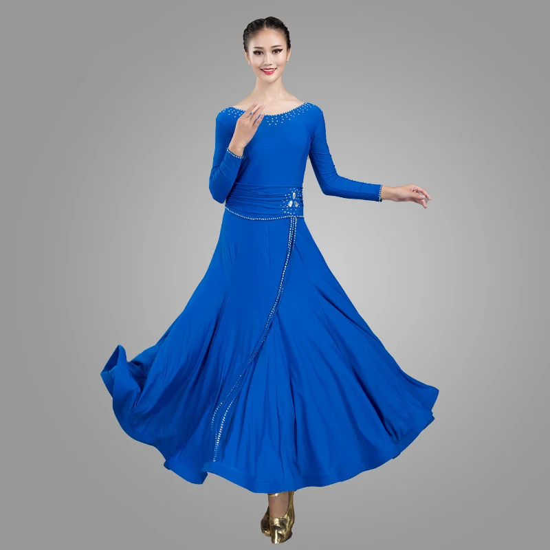 

New ballroom waltz modern dance dress ballroom dance competition dresses standard ballroom dancing clothes tango dress 6 colors