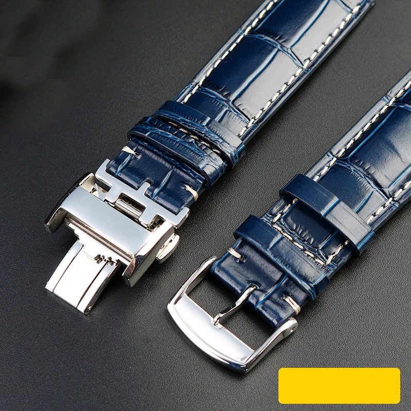 Calfskin Watch Band for Longines L3 Masters Collection Watch Strap Belt Bracelet Cowhide Leather 19 20 21mm Strap