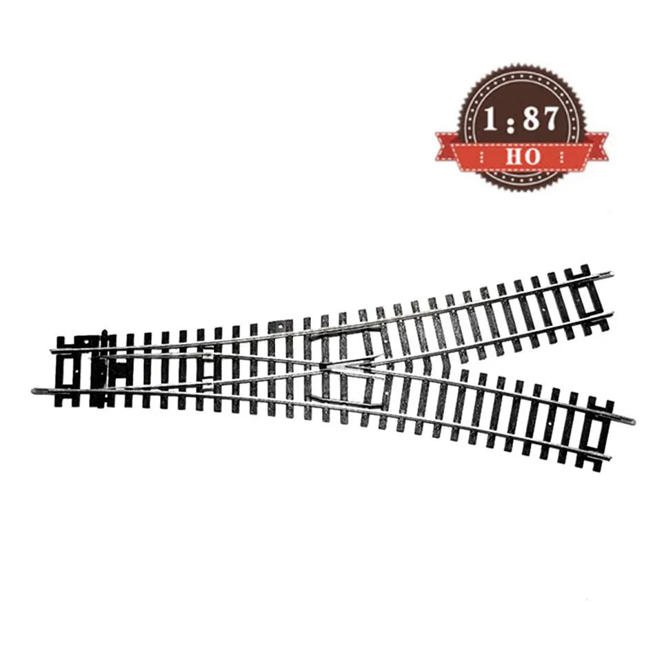 Diorama HO 1:87 Railway Train Track Model Railroad Track Accessories Toy Sand Table Layout Scenery for Model Train Landscape