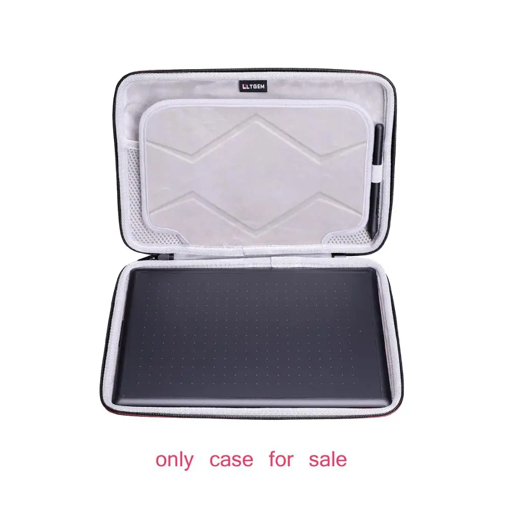 LTGEM EVA Hard Case for One by Wacom Graphic Drawing Tablet,Medi-um(CTL672K1A)