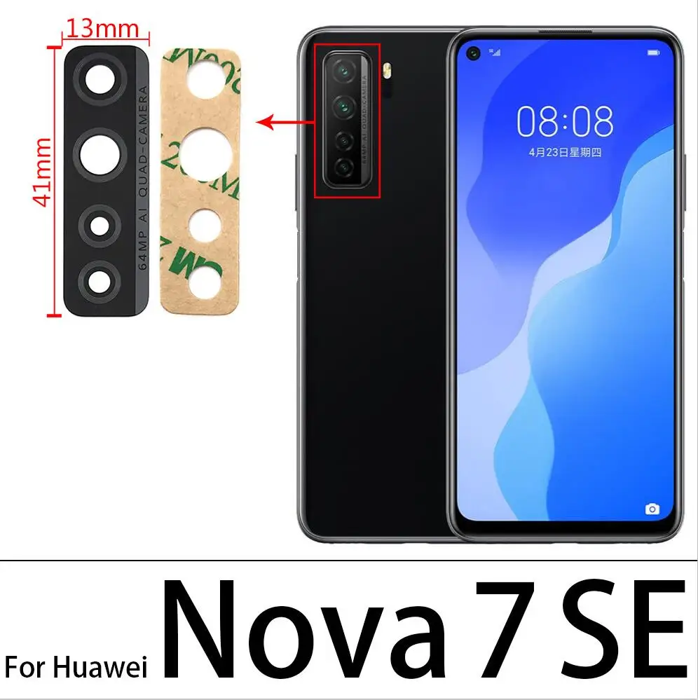 60 шт., для задней камеры Huawei Nova 5T 5 5i 5T 5Z 6 8 Se 7 8 Pro