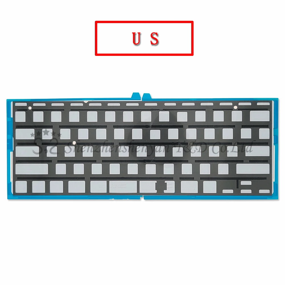 New EU US UK  A1465 Keyboard backlight For Apple Macbook Air 11