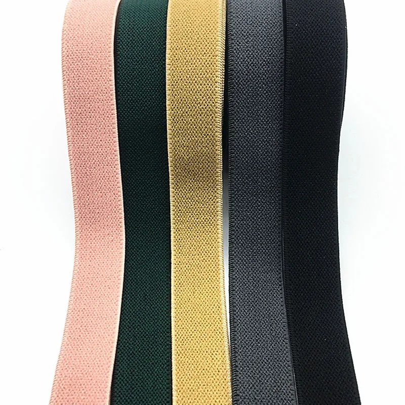 2 metri 15 millimetri Fascia Elastica Dei Capelli Del Nastro Del Merletto Cucito Trim Ribbon FAI DA TE Cinghie di Spalla Delle Donne Del Reggiseno