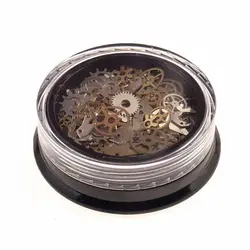 2 boxes of mini hybrid steampunk gear gear clock charm UV frame resin jewelry filler multifunctional jewelry parts