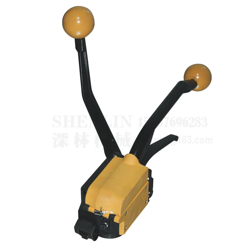 Handmatig Stalen Riem Banding Machine A333 Metal Strapping Machine Buckless Straping Afdichting Packagingbundle Strapper Shenlin Packer