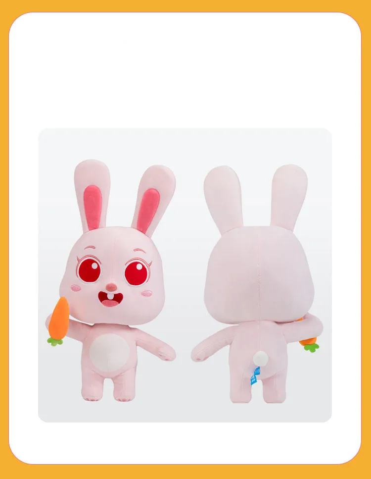 40cm BabyBus Cute Rabbit Plush Toys Soft Stuffed Dolls For Kid Girls Birthday Christmas Gift