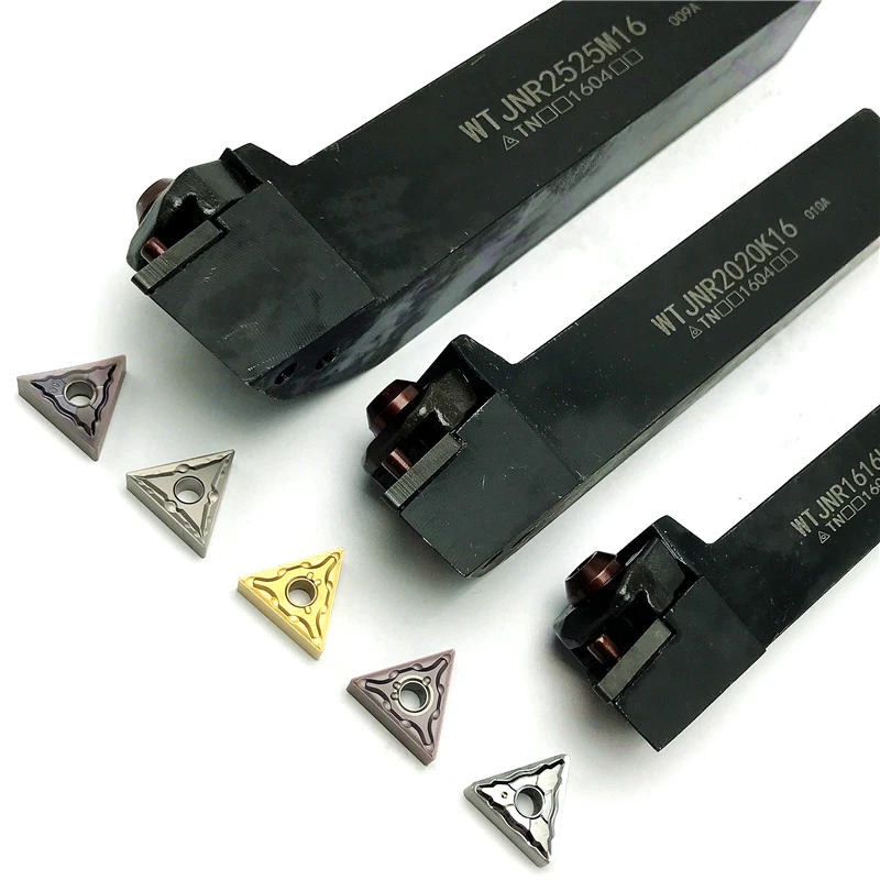 WTJNR1616H16 WTJNR2020K16 WTJNR2525M16 External Turning Tool Holde for TNMG160404/08 Carbide Inserts Metal Lathe Tools
