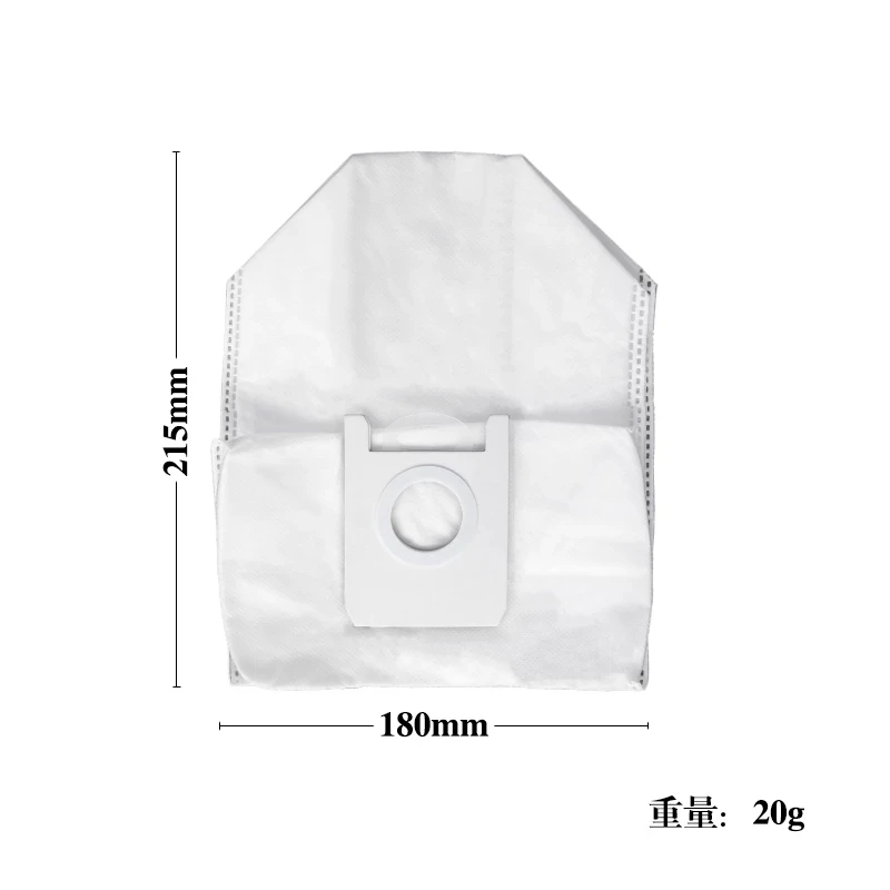 For XiaoMi RoidMi EVE Plus Dust Bags Robot Vacuum Cleaner Garbage Storage Bag Replacement Professional  Spare Parts Accessories