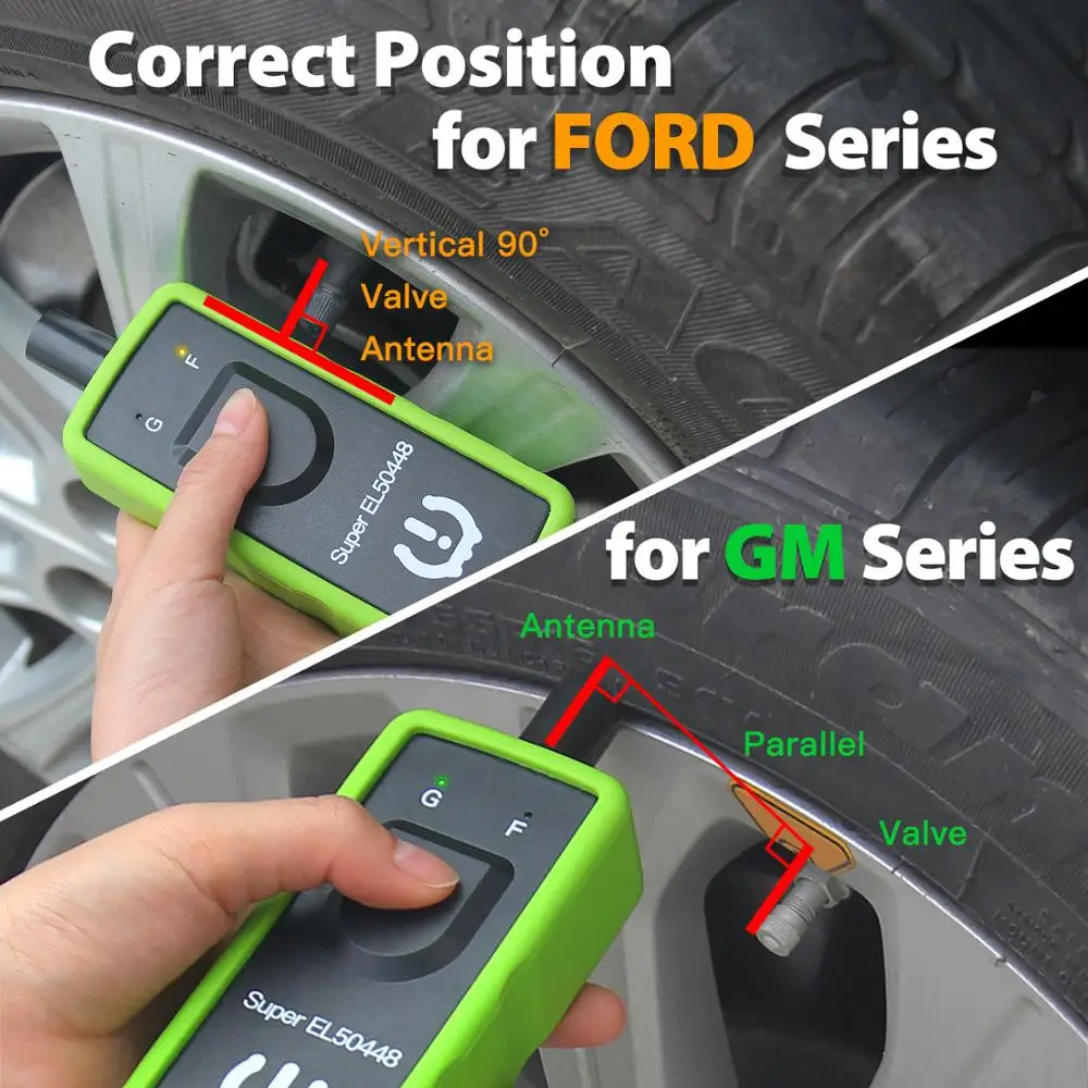 OBDResource Car TPMS Reset Tool 2-in-1 EL50448 S508 Suitable for Ford Opel Car Tire Pressure Monitoring System Sensor Reset Tool