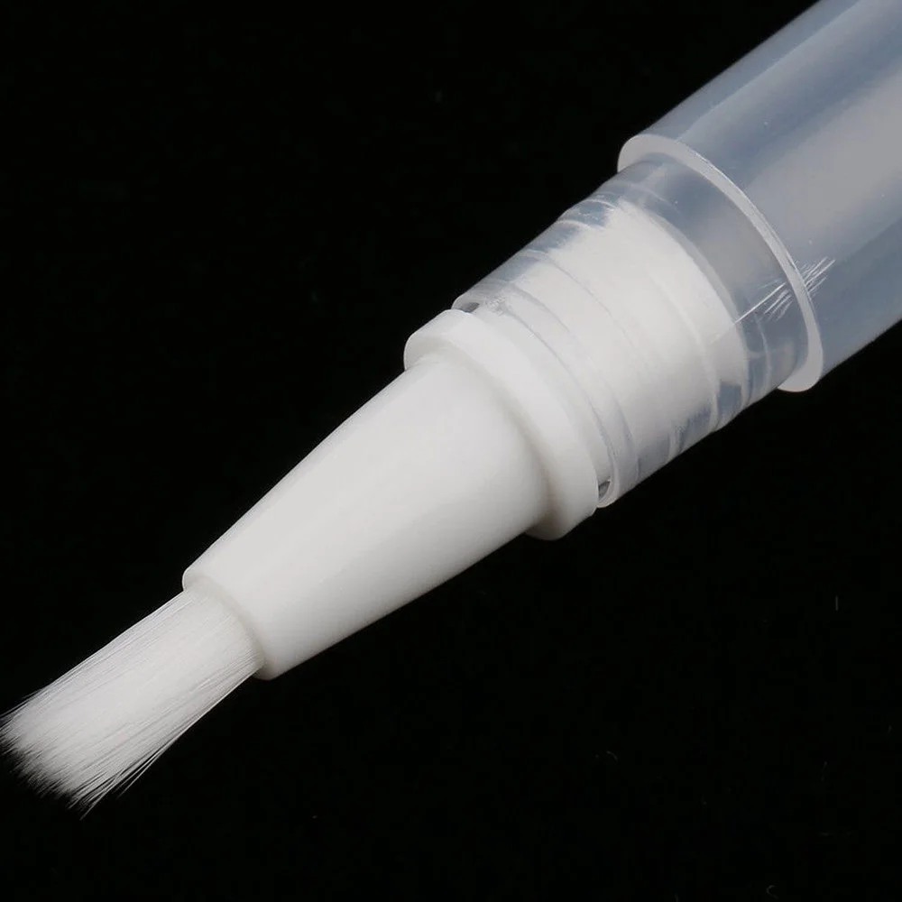 1Pc 3ml pusty Twist długopis z pędzlem wielokrotnego napełniania butelki pojemnik na kosmetyki polski paznokci rury do balsamu farba do dekoracji paznokci Mascara oleje — zdjęcie 6