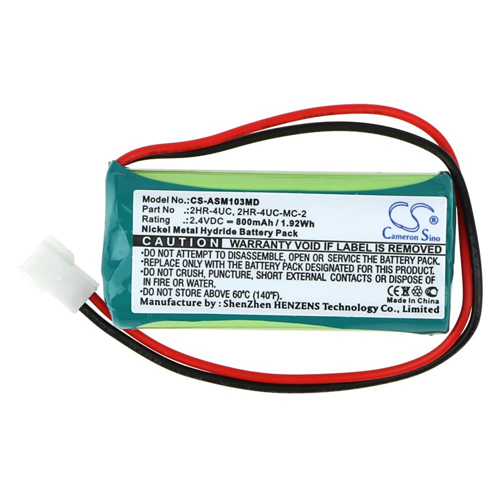 Cameron Sino Battery for Bilirubinometer E-505 Fits Airshields 103 Minolta JM103 Medical Replacement Battery