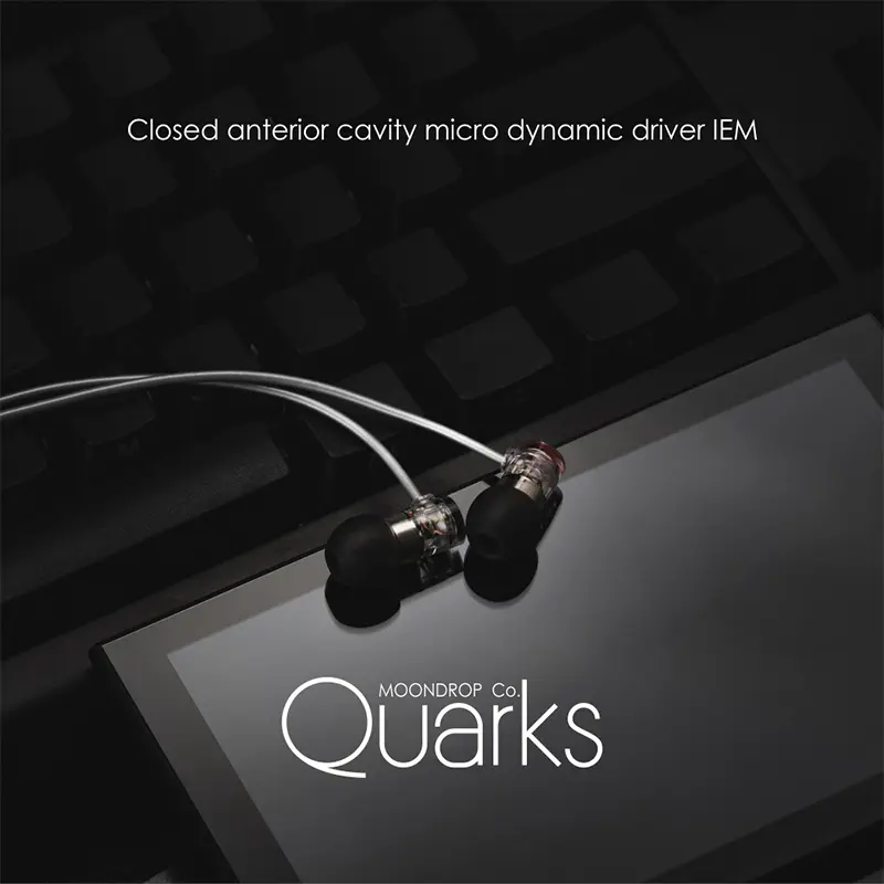 سماعات MOONDROP Quarks عالية الأداء IEMs تجويف أمامي مغلق سماعات أذن بمشغل ديناميكي صغير - 5