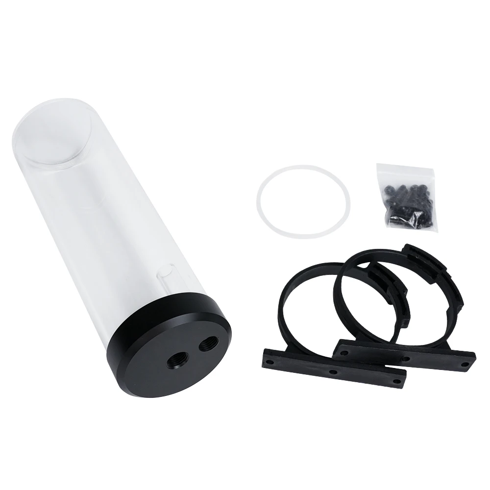 Barrow Integrated Cylinder 65MM Diameter Water Tank Split Water Cooling Combo Reservoir For D5 Pump,PMMA/POM G1/4 ,YKD5G65