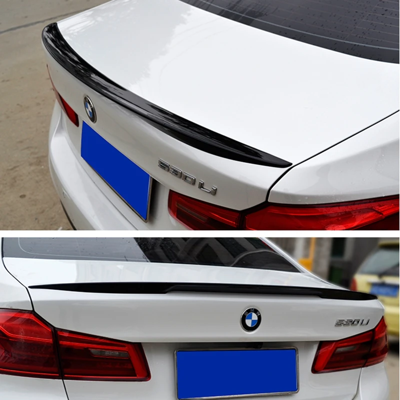 ABS Car Rear Spoiler Trunk Boot Lip Wing for BMW G30 Spoiler 5 Series 530i 540i F90 & M5 Base Sedan 4-Door 2017 2018