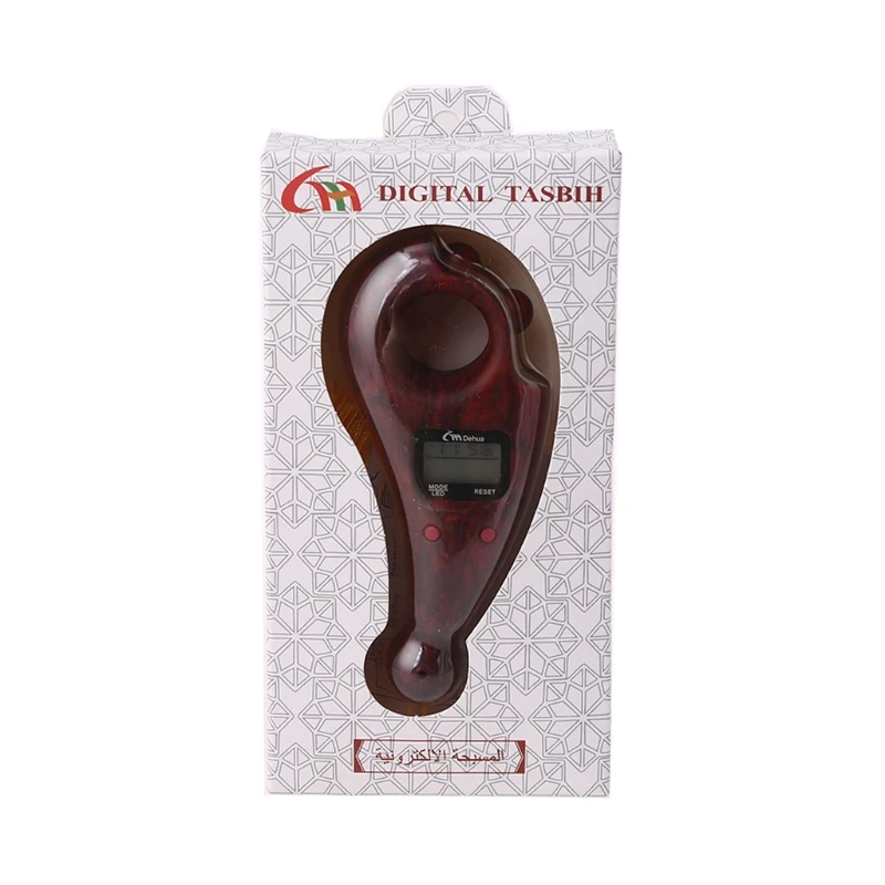 Electronic Portable Digital Beads Counter with Finger Button Control and Reset M4YC